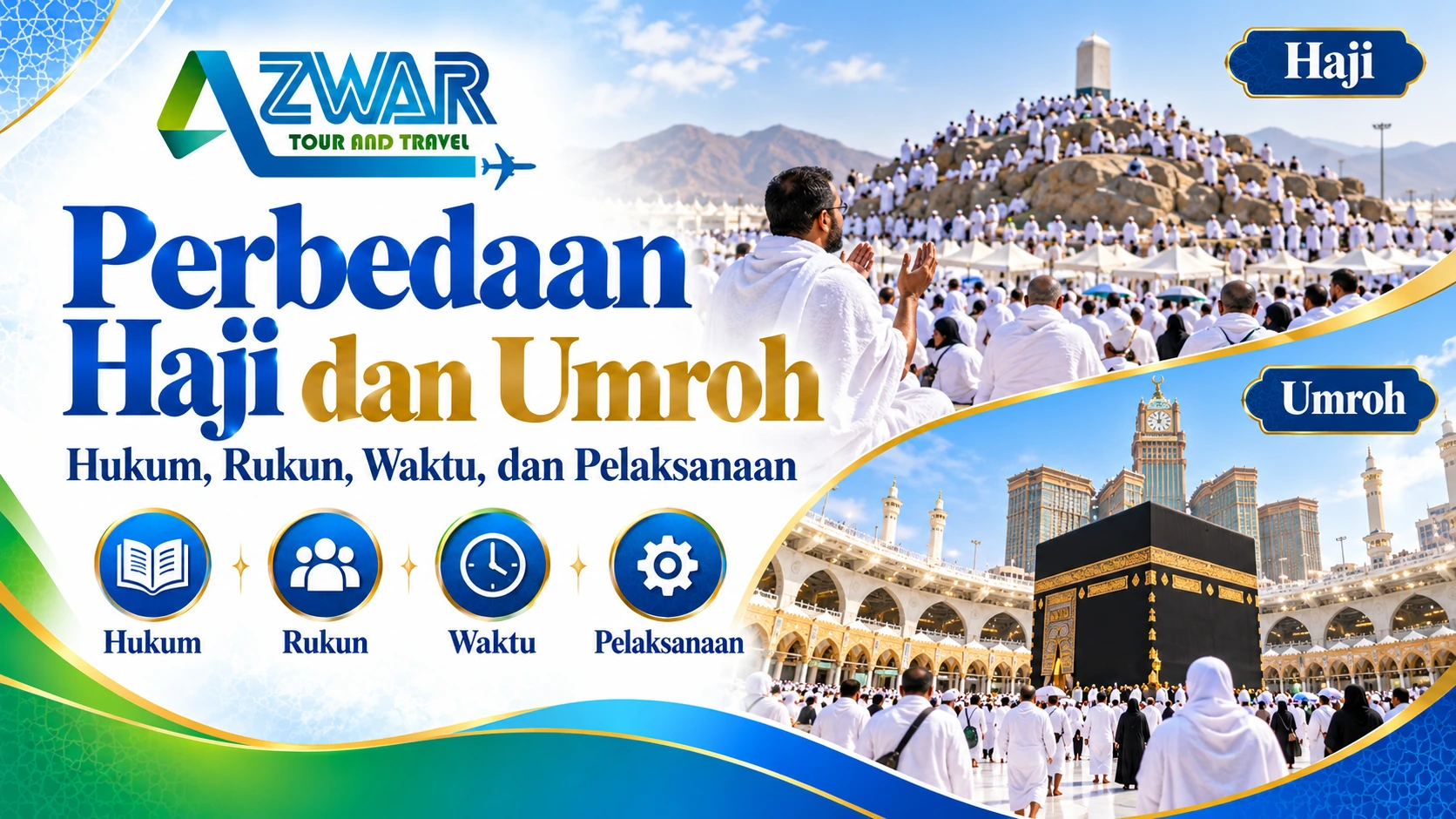 Perbedaan Haji dan Umroh: Hukum, Rukun, Waktu, dan Pelaksanaan