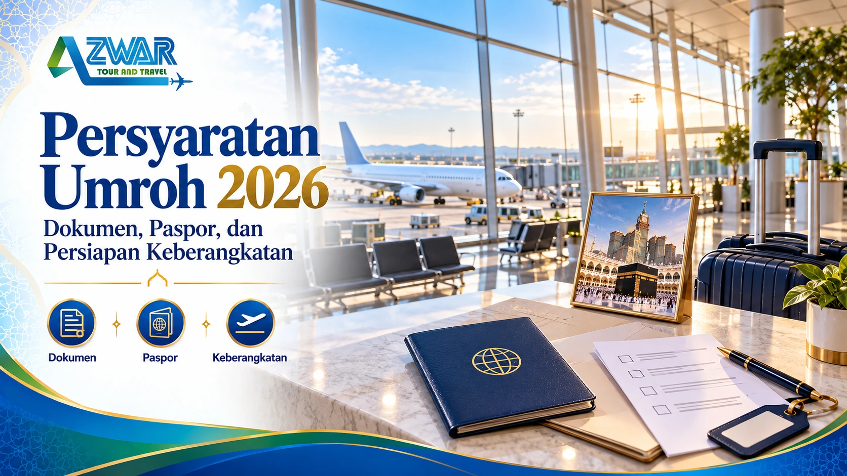 Persyaratan Umroh 2026: Dokumen, Paspor, dan Persiapan Keberangkatan